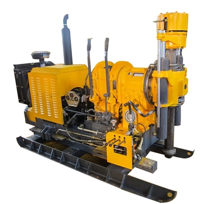 Perforación profunda Rig Hydraulic Machine For Mining de base de XY-2B los 300m