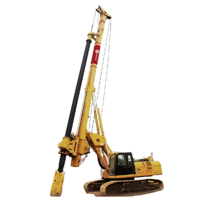 Alto excavador hidráulico automático grande Pile Driver Machine del rendimiento laboral de TR160D con profundidad de la pila de los 50m