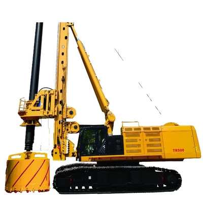 La profundidad grande estupenda el 130m 4000m m Dia Hydraulic Rotary Drilling Rig montó en el chasis original del CAT para la construcción