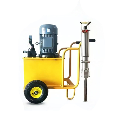 Máquina de división hidráulica en minería