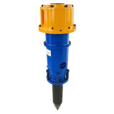Rompe pilotes hidráulico con cilindro máximo requerido de 20 L/min, energía de impacto de 30-50J y carrera de avance de 180 mm