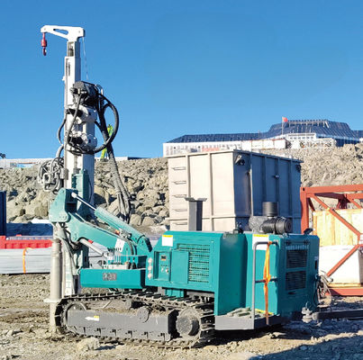 Perforadora de micropilotes SK666 con diámetro de agujero de 115-500 mm, especificación de varilla de perforación 76/89/102/114 y martillo 4/5/6/8/10/12 para perforación de ingeniería de alta precisión