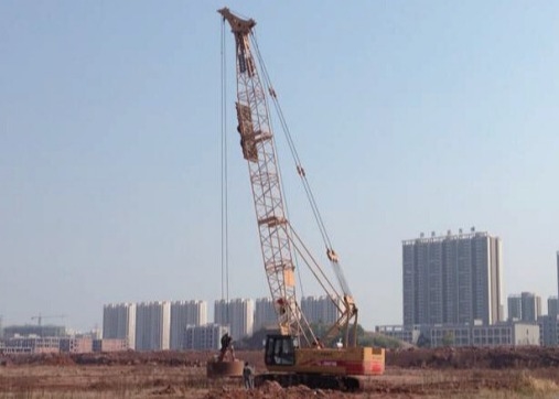 CHUY500 camión hidráulico Crane Dynamic Compaction, capacidad que apisuena fuerte del alto rendimiento