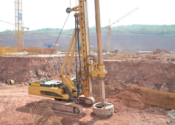 Sistema completamente hydráulico profesional CAT Chassis Piling Rig Soilmec de las construcciones del equipo