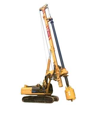 Los datos en tiempo real exhiben la perforación rotatoria Rig Portable Micro Hydraulic Piling Rig Machine TR180F