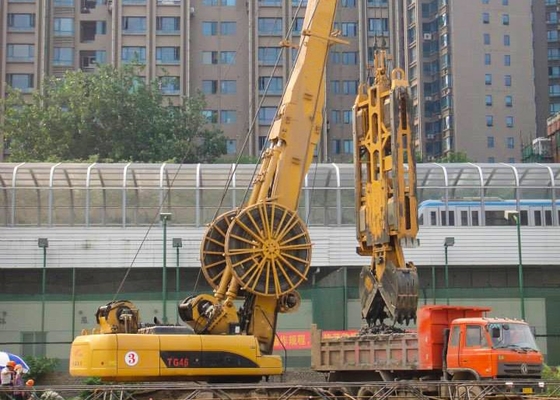 Excavador Diaphragm Wall Machine de la construcción 261KW