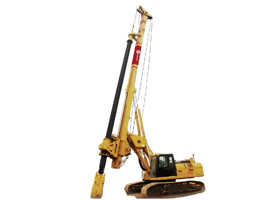 Tirón único abajo del diámetro rotatorio 1800m m de la plataforma de perforación de la construcción de edificios de sistema del cilindro y de la profundidad de perforación los 60m