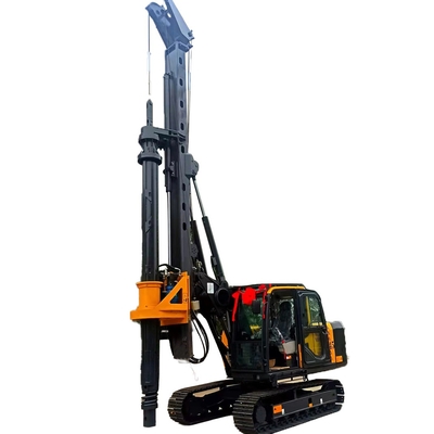 trabajo de la profundidad 1000m m Mini Hydraulic Rotary Piling Rig del 15m en el lugar de trabajo limitedaccess para la perforación micro